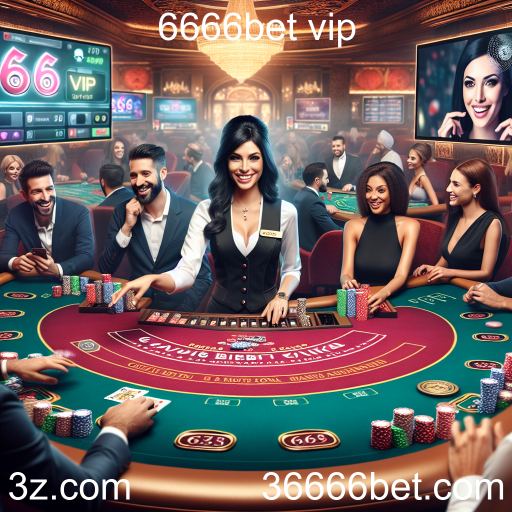 Explore a Adrenalina do Cassino Ao Vivo na 6666bet VIP